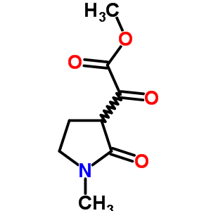 Methyl 2-(1-methyl-2-oxo-pyrrolidin-3-yl)-2-oxo-acetate Structure,90090-55-4Structure