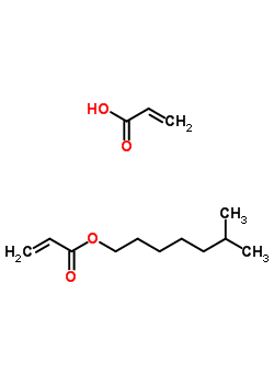 丙烯酸和丙烯酸异辛酯聚合物结构式_9017-68-9结构式