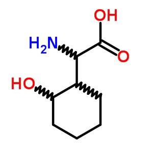 2-氨基-2-(2-羟基环己基)乙酸结构式_90205-41-7结构式