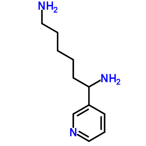 1-吡啶-3-己烷-1,6-二胺结构式_904813-59-8结构式