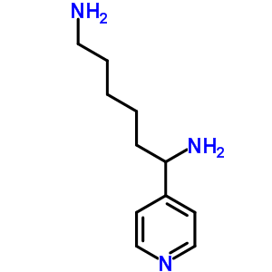 1-吡啶-4-己烷-1,6-二胺结构式_904813-64-5结构式