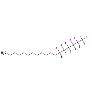 1-(全氟-n-己基)十二烷结构式_90499-30-2结构式