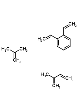 二乙烯-苯结构式_9060-33-7结构式