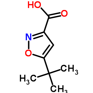 5-Tert-butylisoxazole-3-carboxylic acid Structure,90607-21-9Structure