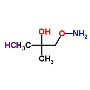 1-(氨基氧基)-2-甲基丙烷-2-醇盐酸盐结构式_90792-82-8结构式