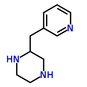 2-(3-吡啶甲基)哌嗪结构式_907972-02-5结构式