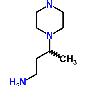 (9ci)--gamma--甲基-1-哌嗪丙胺结构式_90853-14-8结构式