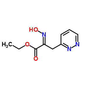 a-(羟基亚氨基)-3-吡嗪丙酸乙酯结构式_90887-18-6结构式