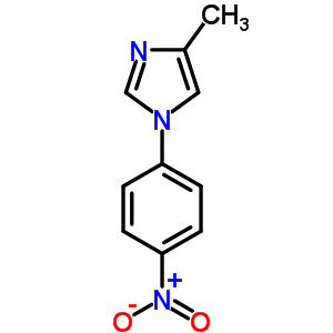 4-Methyl-1-(4-nitrophenyl)-1H-imidazole Structure,90946-21-7Structure
