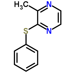 2-甲基-3-(苯基硫代)-吡嗪结构式_91091-02-0结构式