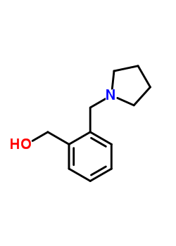 [2-(1-吡咯烷甲基)苯基]甲醇结构式_91271-58-8结构式