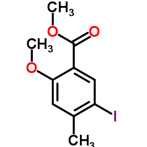 5-Iodo-2-methoxy-4-methylbenzoic acid methyl ester Structure,914225-32-4Structure