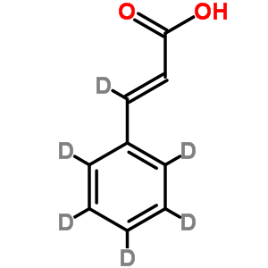 Trans-cinnamic acid-β,2,3,4,5,6-d6 Structure,91453-04-2Structure