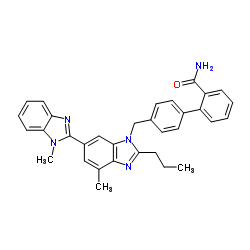 Telmisartan amide Structure,915124-86-6Structure