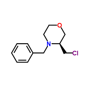 (S)-4-benzyl-3-chloromethyl-morpholine Structure,917572-28-2Structure