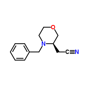 (R)-4-benzyl-3-cyanomethylmorpholine Structure,917572-29-3Structure