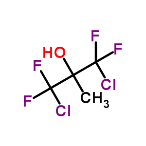 1,3-二氯-1,1,3,3-四氟-2-甲基-2-丙醇结构式_918-17-2结构式