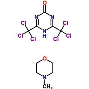 4,6-Bis(trichloromethyl)-5h-1,3,5-triazin-2-one Structure,91818-15-4Structure