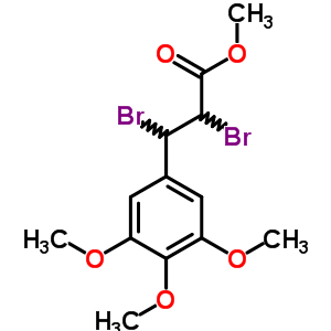 Methyl 2,3-dibromo-3-(3,4,5-trimethoxyphenyl)propanoate Structure,92020-64-9Structure