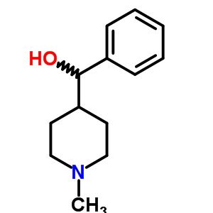 1-甲基-a-苯基-4-哌啶甲醇结构式_92196-29-7结构式