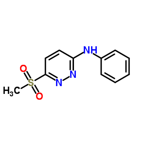 6-(甲基磺酰基)-N-苯基-3-吡嗪胺结构式_92290-00-1结构式