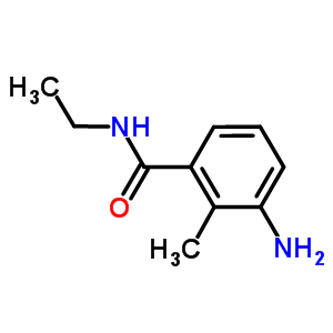 3-氨基-N-乙基-2-甲基-苯甲酰胺结构式_926198-75-6结构式