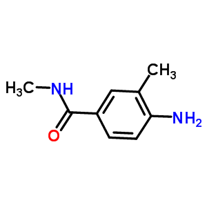 4-氨基-n,3-二甲基苯甲酰胺结构式_926263-13-0结构式