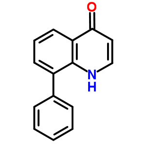 8-苯基-1H-喹啉-4-酮结构式_92724-47-5结构式