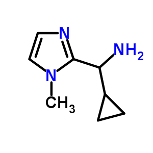 [环丙基(1-甲基-1H-咪唑-2-基)甲基]胺结构式_927986-30-9结构式