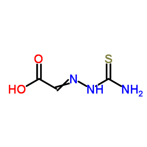 2-[2-(氨基硫氧代甲基)肼基]-乙酸结构式_928-74-5结构式