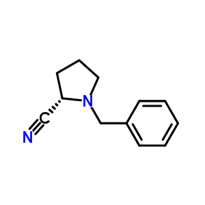 (S)-1-n-benzyl-2-cyano-pyrrolidine Structure,928056-25-1Structure