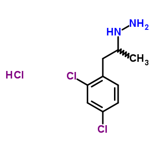Hydrazine, [2-(2,4-dichlorophenyl)-1-methylethyl]-, hydrochloride Structure,93116-08-6Structure
