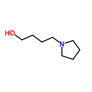 4-(1-吡咯烷)-1-丁醇结构式_93264-47-2结构式