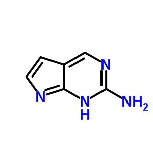 2-Amino-7h-pyrrolo[2,3-d]pyrimidine Structure,93366-88-2Structure