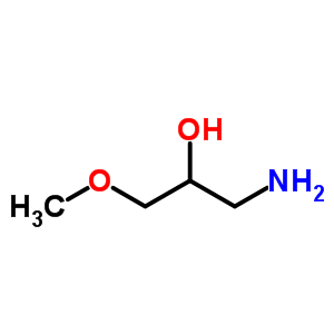 1-氨基-3-甲氧基丙烷-2-醇结构式_93372-65-7结构式