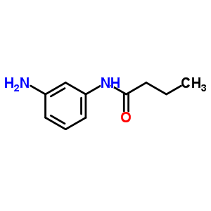 N-(3-氨基苯基)丁酰胺结构式_93469-29-5结构式