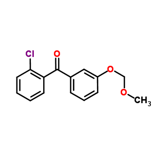 (2-氯苯基)[3-(甲氧基甲氧基)苯基]甲酮结构式_938458-60-7结构式