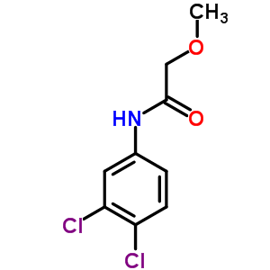 N-(3,4-二氯苯基)-2-甲氧基-乙酰胺结构式_94497-46-8结构式