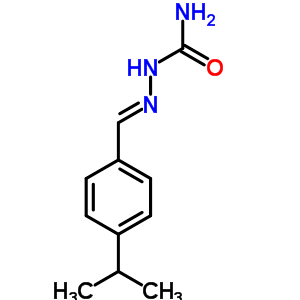 [(4-丙烷-2-基苯基)亚甲基氨基]脲结构式_950-07-2结构式
