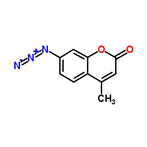 7-叠氮基-4-甲基香豆素结构式_95633-27-5结构式