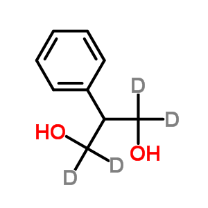 2-苯基-1,3-丙二醇-d4结构式_98704-00-8结构式