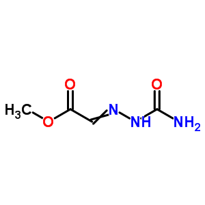 Methyl 2-(carbamoylhydrazinylidene)acetate Structure,999-68-8Structure
