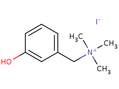 3-Hydroxyphenyltrimethylammonium iodide Structure,2498-27-3Structure