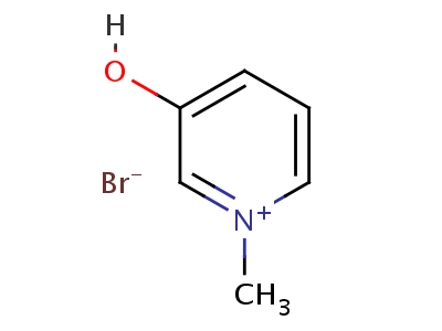 3-Hydroxy-n-methylpyridinium bromide (pyridostigmine related compound b) Structure,31034-86-3Structure