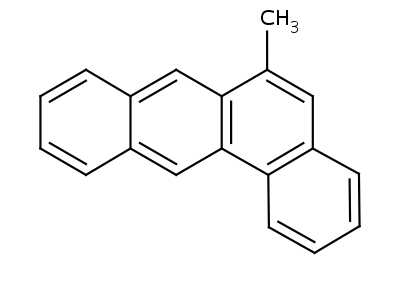 4-甲基苯[a]蒽结构式,316-49-4结构式