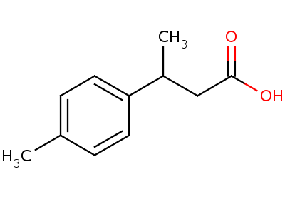 3-(4-Methylphenyl)butanoic acid Structure,39027-57-1Structure