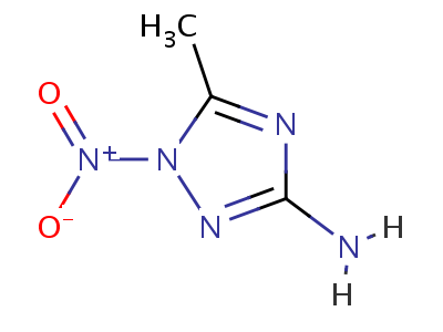 5-Methyl-1-nitro-1,2,4-triazol-3-amine Structure,42216-41-1Structure