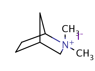 6,6-Dimethyl-6-azoniabicyclo[2.2.1]heptane Structure,4492-29-9Structure