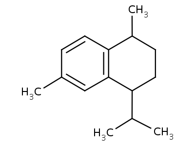 1,2,3,4-Tetrahydro-4-isopropyl-1,6-dimethylnaphthalene Structure,483-77-2Structure