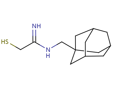 2-Mercapto-n-(tricyclo[3.3.1.13,7]dec-1-ylmethyl)ethanimidamide Structure,60833-81-0Structure